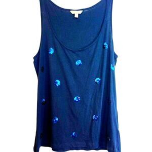 Banana Republic Women’s Medium Navy Blue Sleeveless Tank45